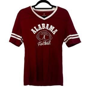 Colosseum Alabama University Red Short Sleeve Tee